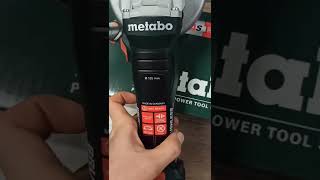 Акумуляторна болгарка Metabo з регулюванням обертів #Shorts