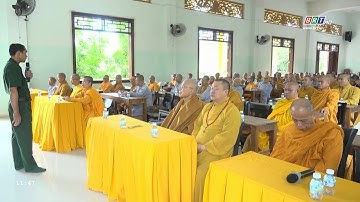 Bồi dưỡng kiến thức Quốc phòng-an ninh các chức sắc, nhà tu hành Phật giáo | BRTgo