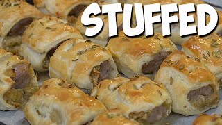 Stuffed Sausage Rolls are a real Party treat