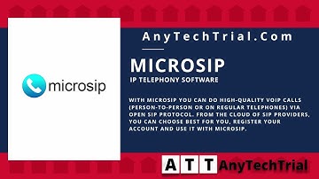 Microsip VoIP & IP Telephony Software | AnyTechTrial.Com
