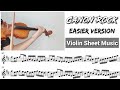 Free sheet canon rock violin sheet music