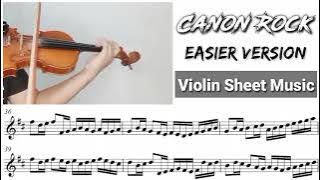 [Free Sheet] Canon Rock [Violin Sheet Music]