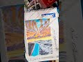 sunset 🌇 painting with bright clouds n sea with boat #painting #soo beautiful 😍