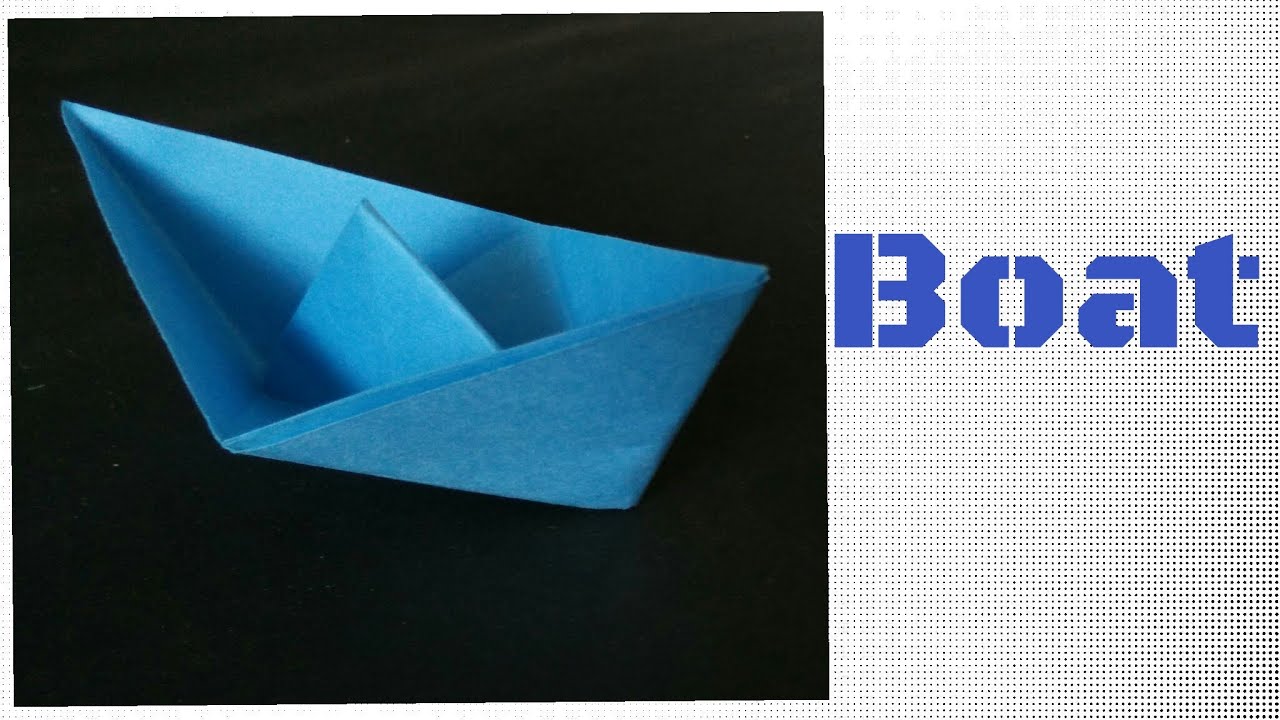 Easy Paper Boat for Beginners - DIY Origami Tutorial by ...