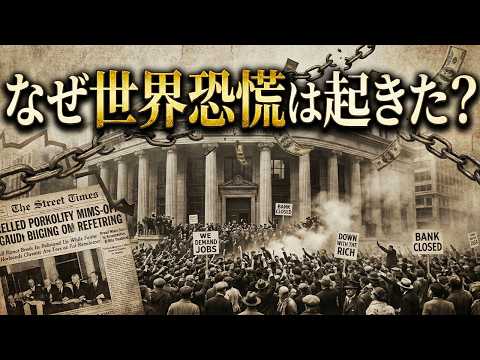 世界恐慌の原因は株価暴落ではなかった。教科書が教えない真犯人とは？
