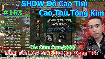 CắcCùmCum@888 CLSét Chuyển Cái Bang Bỗng | SHOW Đồ 163 | TOP Tống Kim Đại Xã Tắc | Duy Khải Gaming