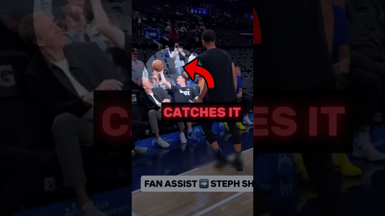 Steph Curry Got HELP From FANS!