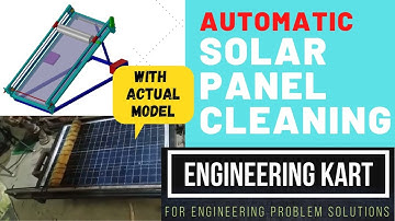 SOLAR PANEL CLEANING | AUTOMATIC SOLAR PANEL CLEANING SYSTEM