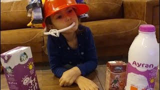 İÇECEK ŞAPKASI SÜPER OYUNCAK ve/veya  ? .. ? Neki bu ? eğlenceli çocuk videosu
