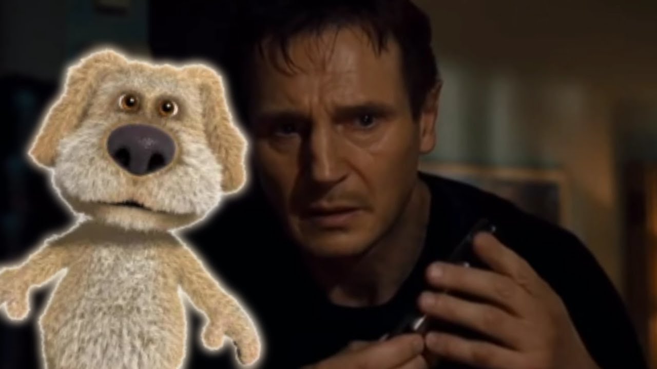 Liam Neeson calls Talking Ben YouTube