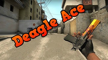 CS:GO- 1v3 Desert Eagle Ace!