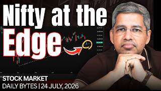Nifty at a Crucial Support Zone : Will the Market Bounce back Media Stocks Rally | Alok Jain