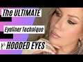 THE BEST EYELINER TECHNIQUE FOR HOODED, DOWNTURNED OR AGING EYES(2021) | Risa Does Makeup