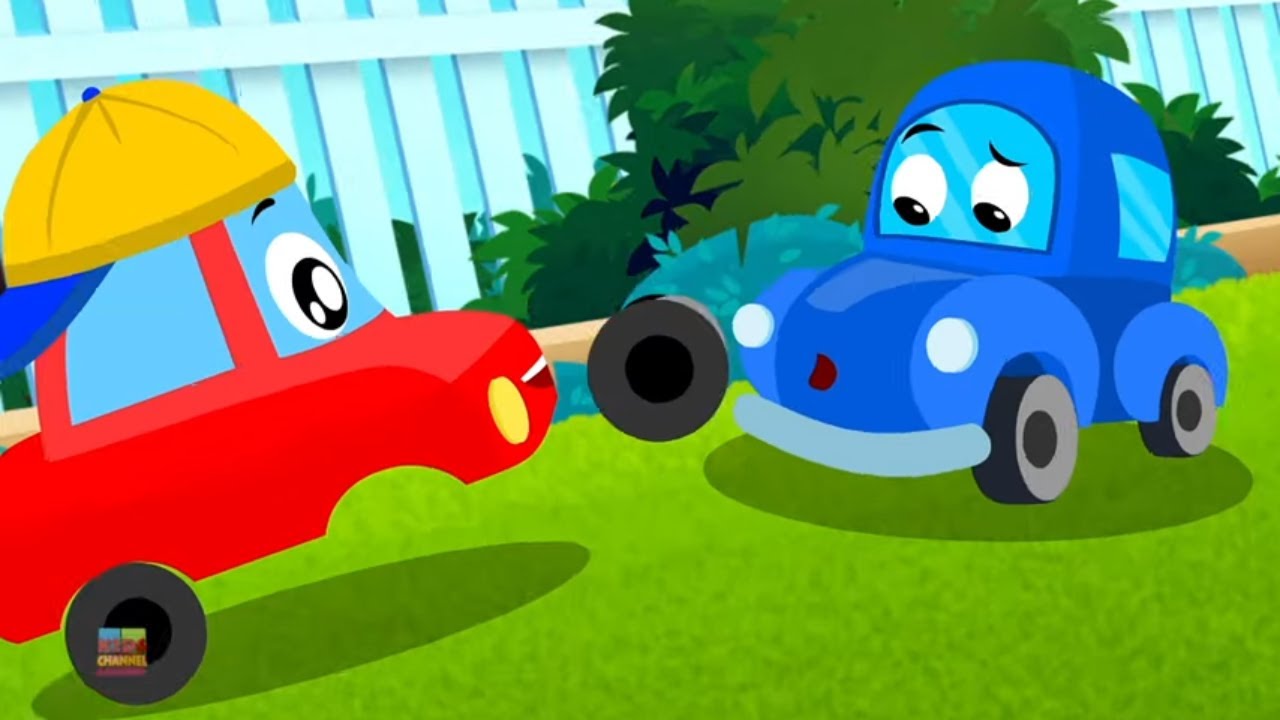 It's Fun To Be Kind Little Red Car Cartoons Videos for Children