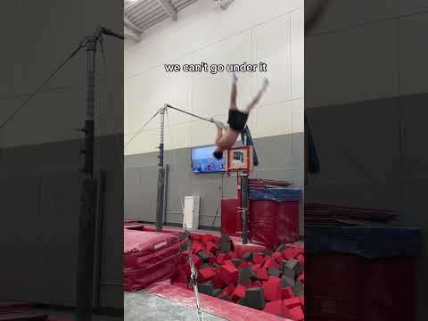 I had no choice 😅 #olympics #ncaa #gym #fail #calisthenics #sports #fails #olympicsports #d1 #break