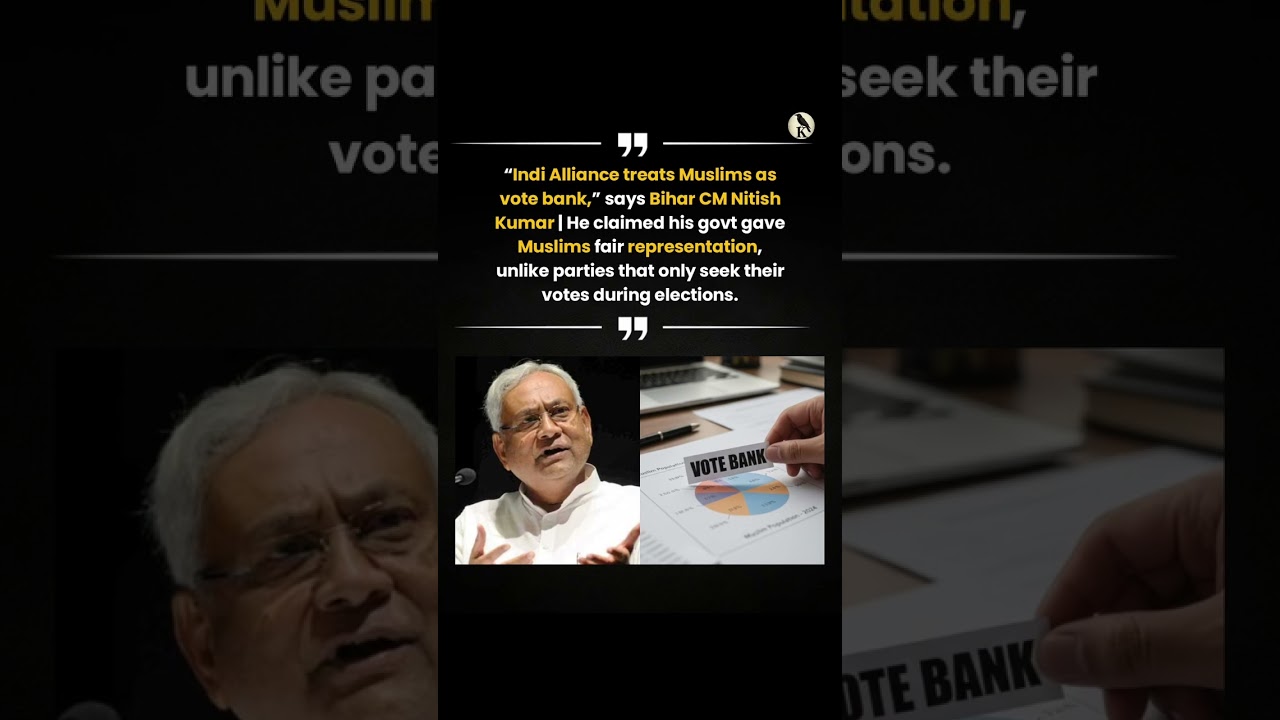 NitishKumar | BiharPolitics | INDIAAlliance | VoteBank | Politics