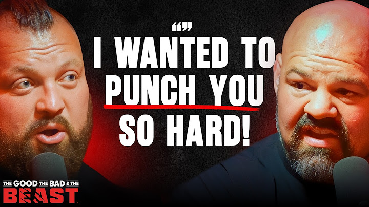 The World's Strongest Podcast - Eddie Hall vs Brian Shaw | Good Bad Beast