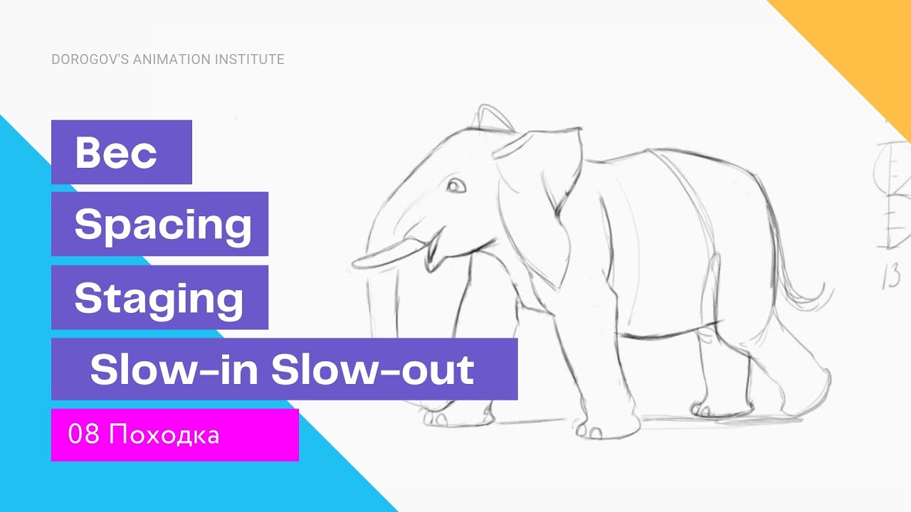 08 Походка слона/ как начать анимировать