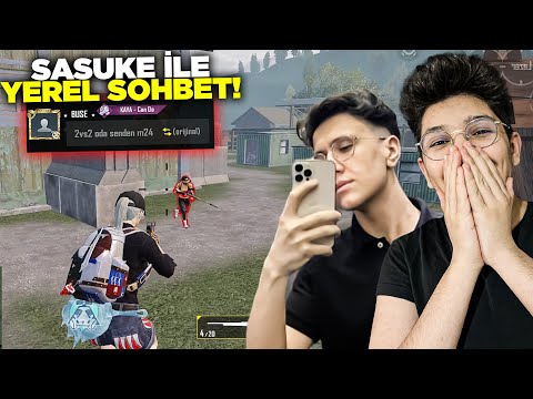 SASUKE İLE YEREL SOHBETTE MEYDDAN OKUYANLARLA VS ATTIK! - PUBG MOBİLE