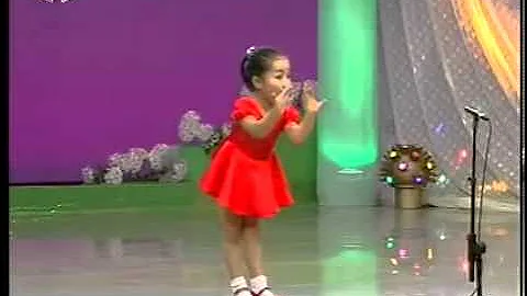 Chinese girl singing po po!!