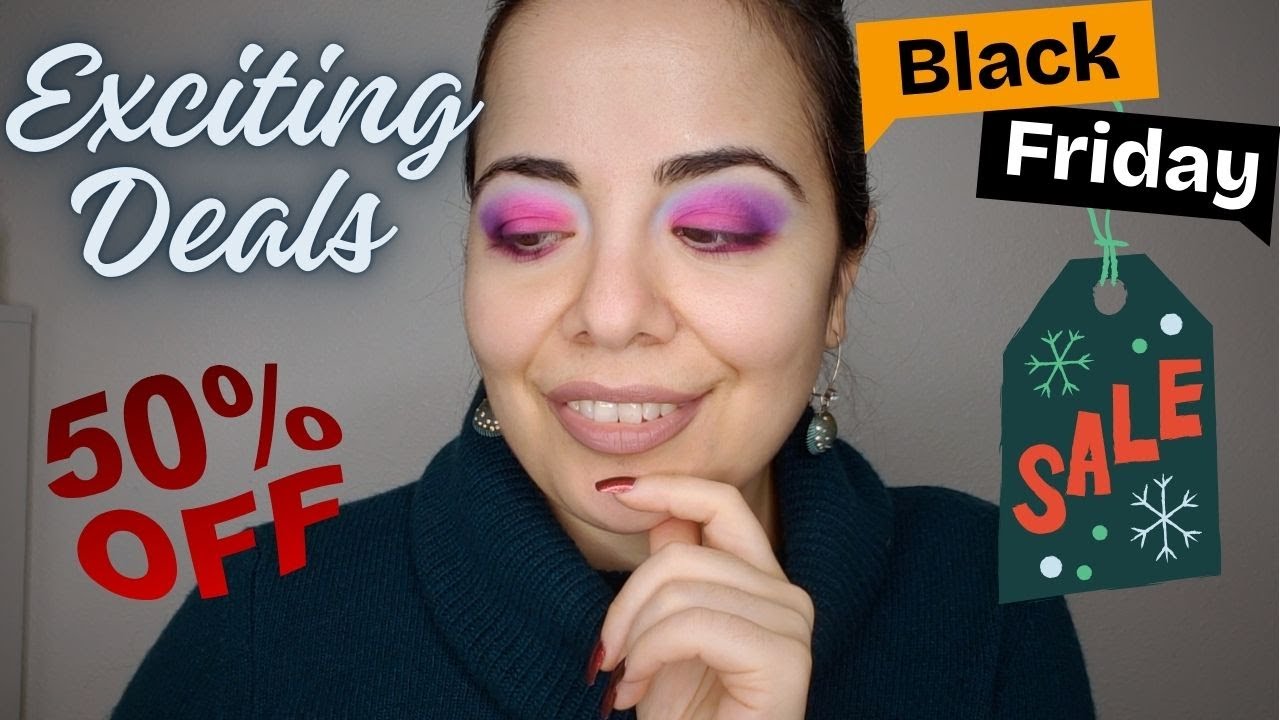 Black Friday Sales - Exciting Indie Makeup Deals to Watch Out For