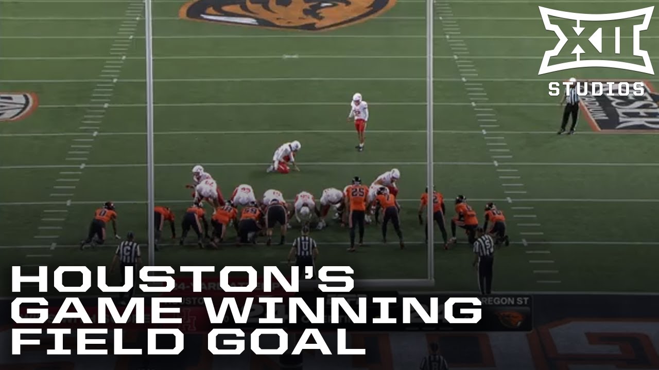 Houston Cougars' Game Winning Field Goal vs. Oregon State in OT