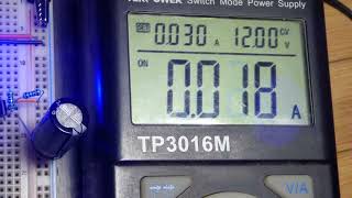 Testing different reset voltages of Astable mode 555 timer by Electronzap