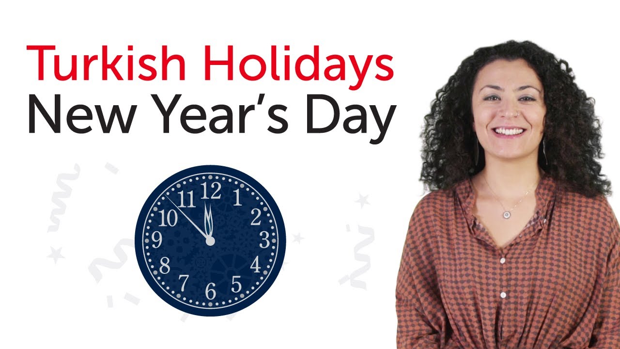 ⁣Learn Turkish Holidays - New Year's Day - Yılbaşı