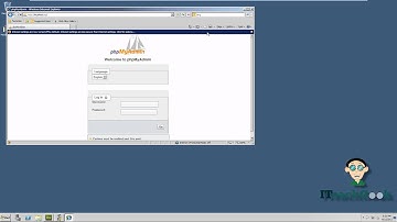 How to configure and install phpMyAdmin on Server 2008 R2