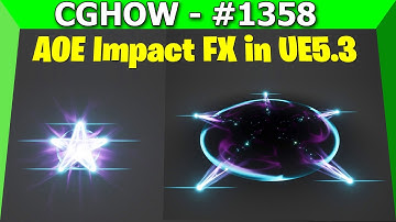 Showcase: Creating AOE Impact FX in UE5.3 Niagara