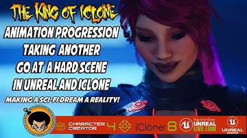 The King Of Iclone:  Unreal engine 5 to Iclone 8.4 : Realtime Animation: Voice tracks are in!!!