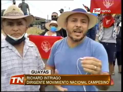 Arroceros bloquearon vías de la provincia por caída de precios