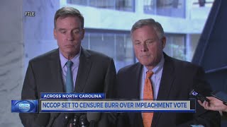NC Republicans to consider censure for Burr after guilty vote against Trump during impeachment