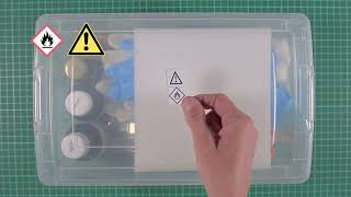 Contenido de Kit de Marcaje y etiquetado de colecciones