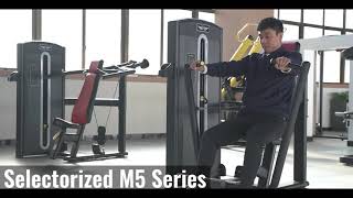 Máy tập gym MBH: Máy khối M05 phù hợp để mở phòng gym bình dân