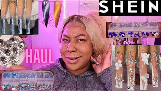 Shein Nail Haul Part 1: New Nail Charms , Product Swatches &amp; More!