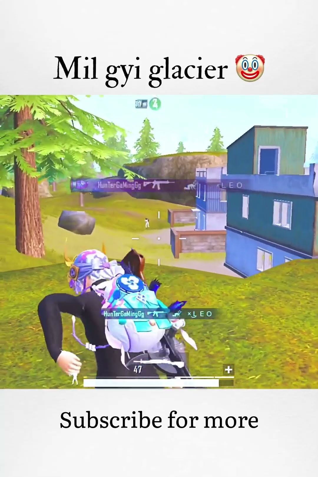 M4 glacier in classic crate ? #bgmi