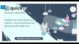 QuickQR   Saas  - создатель QR меню ресторана