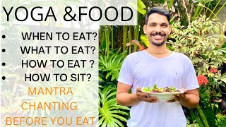 YOGA & FOOD | HEALTHY YOGIC LIFESTYLE | BEST FOOD FOR DIGESTION | YOGIC FOOD