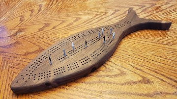 I Make Stuff - Cribbage Board Attempt #3