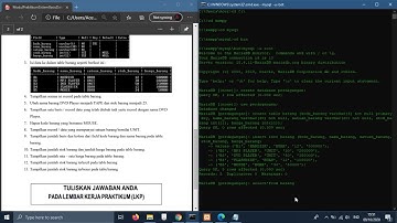 Membuat Database Menggunakan Fungsi Agregat Di CMD