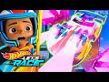 ライバルレーサー:クープ とリアビュー教授の決戦 🔥🏁 | Hot Wheels:レースでGO!