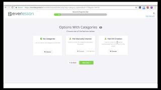 Wizard - (Options With Categories)