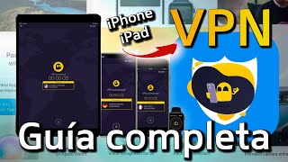 Cómo usar VPN en iPhone o iPad 📲GUÍA PASO A PASO ✅Cyberghost VPN