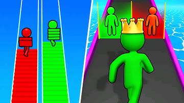 Giant Rush | Bridge Race - All Levels Gameplay Walkthrough Android,iOS - NEW APK UPDATE