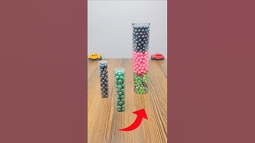 4k Satisfying Reverse Beads ASMR 💥💥💥🩷 #shorts   129