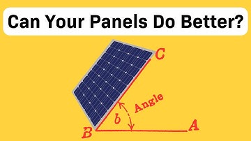 Hoe bereken je de beste kantelhoek voor zonnepanelen?
