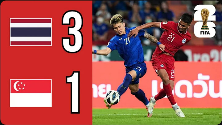 Thailand vs Singapore 3-1 Highlights & All Goals | World Cup Qualifiers 2024