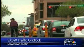SXSW also brings traffic headaches  - 6 pm News