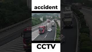 Car - truck Accident Caught in CCTV